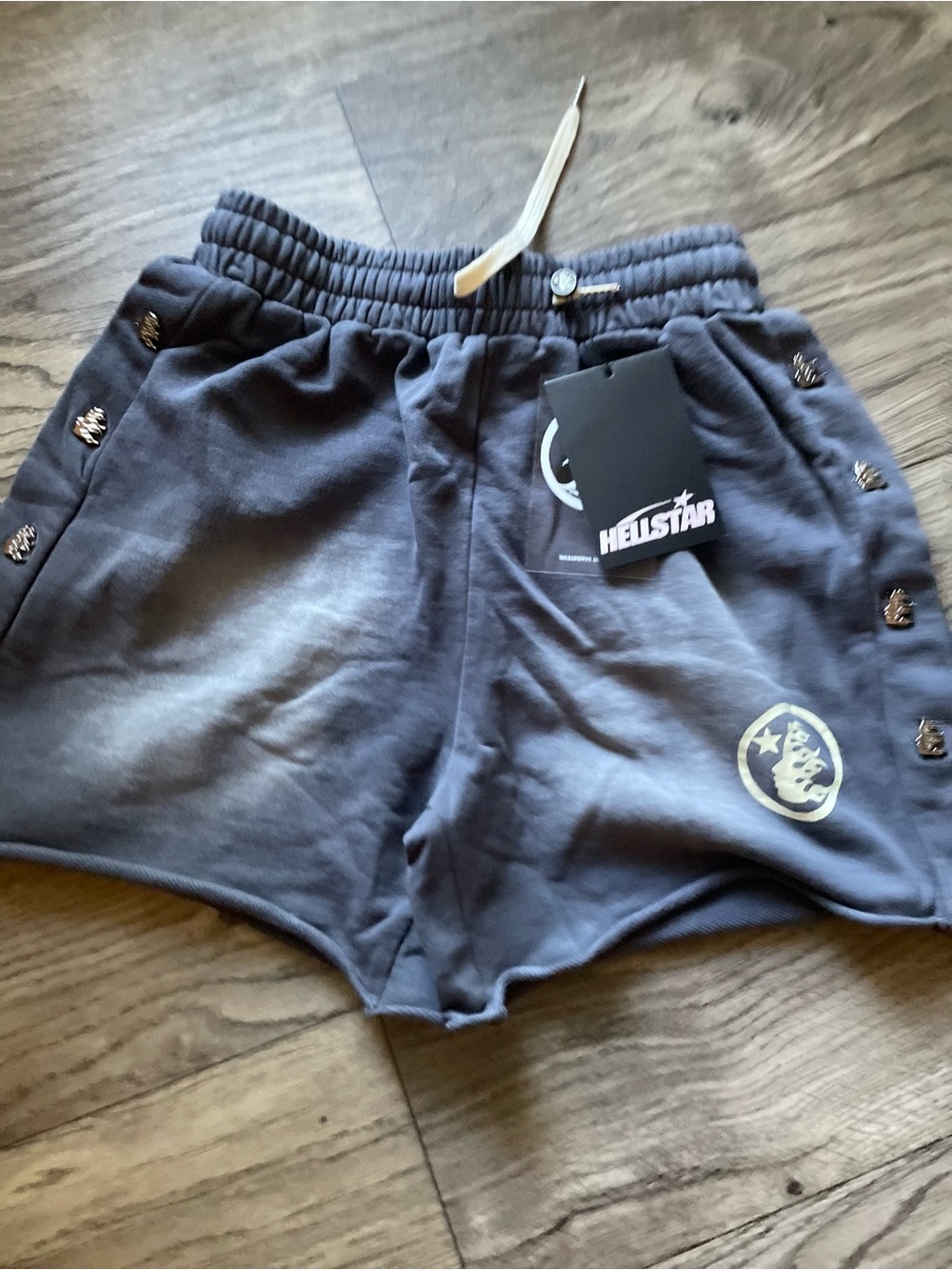 Hellstar Gray Shorts Men size medium